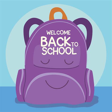 Back To School Banner Colorful Welcome Back To School Template School