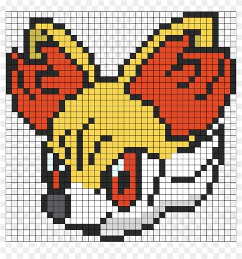 All your favorite pokemon in one place from the first to the eighth generation. Pokemon Battle Trozei Fennekin Perler Bead Pattern - Pixel Art Pokemon Feunnec, HD Png Download ...