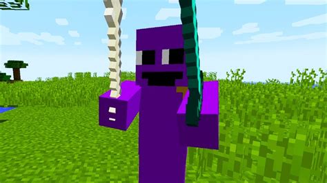 Purple Guy En Minecraft Minecraft 1122 Mod Purple Guy Youtube