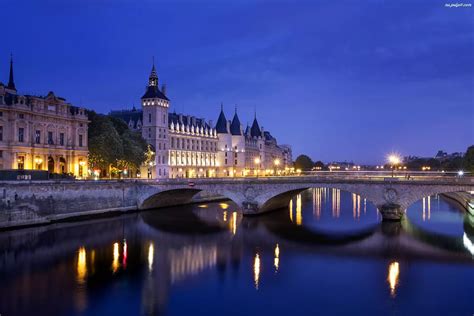 Paryż Rzeka Francja Most