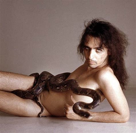 Alice Cooper And His Snake Yvonne Of Alice Cooper Nude