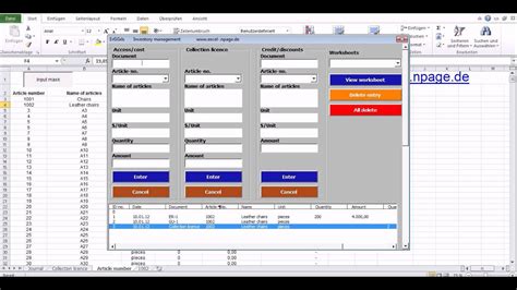 Download the warehouse inventory template to your computer, and save it to a folder of your choice or to the desktop. Commons program inventory management based on an Excel file 756 article Excel VBA programming ...