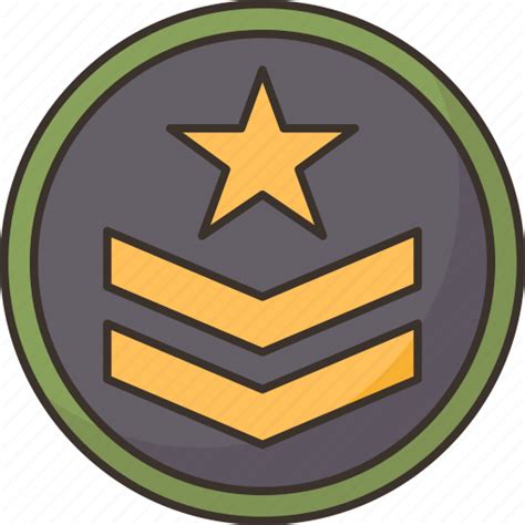 Military Soldier Rank Captain Army Icon Download On Iconfinder