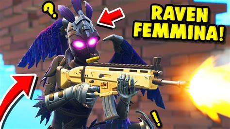 Nuova Skin Raven Femminile Ravage Gameplay — Fortnite Ita Youtube