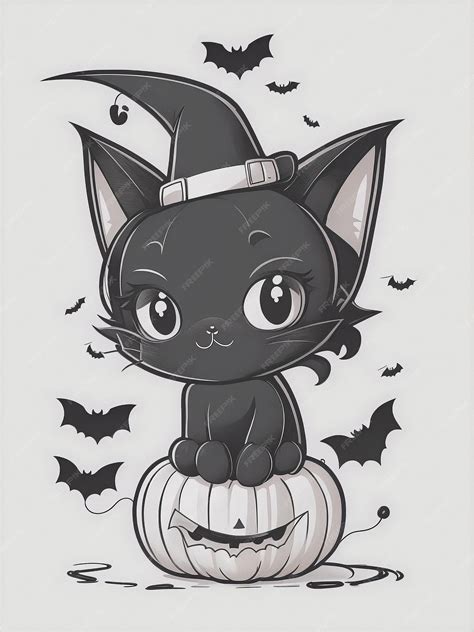 Premium AI Image | Photo of a very beautiful Cute black cat with