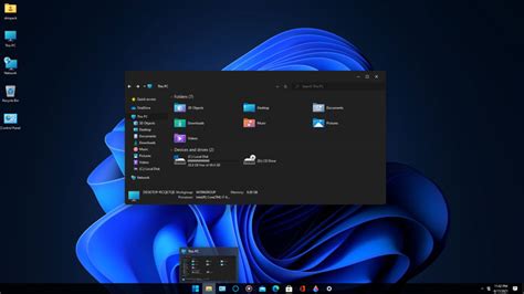 Windows 11 Modern Dark Skin Packs Imagesee
