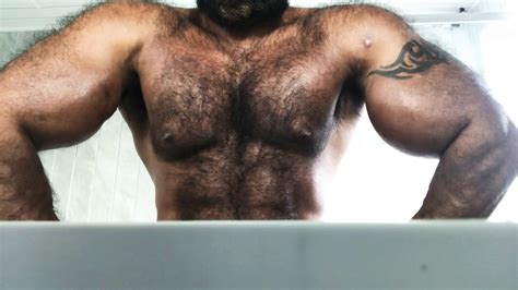 Hairy Muscles In The Gym Youtube