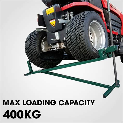 Ride On Lawn Mower Lift 400kg Lifting Device Ramp Garden Tractor Jack