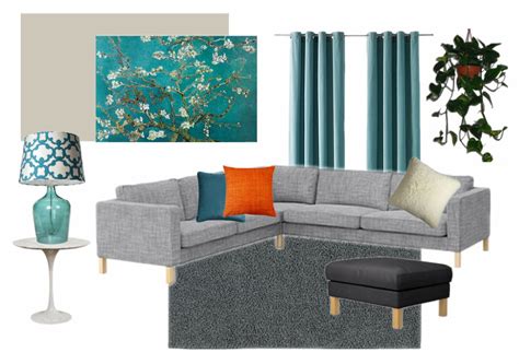 Teal And Gray Living Room Creating Interiors
