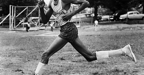 Wilt Chamberlain Running High School Track In 1962 Imgur