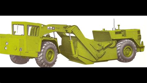 Earthmoving Classics The Terex Ts 8 Scraper Youtube