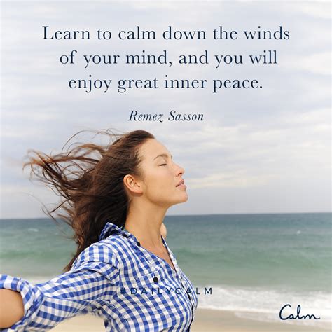 Calm Mind Quotes Shortquotescc