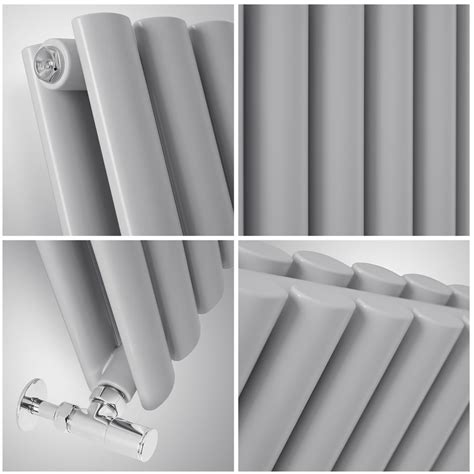 Milano Aruba Light Grey Vertical Designer Radiator 1780mm X 472mm