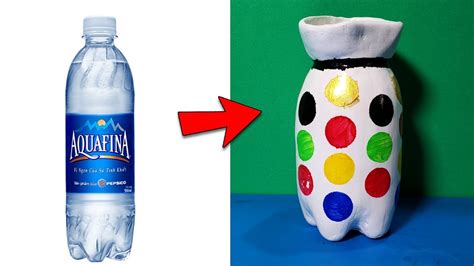 How To Make Beautiful Mini Vases From Plastic Bottles Plastic Bottle
