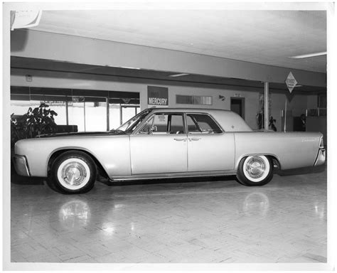 1961 Lincoln Continental In Showroom Side 1 Of 1 The Portal To