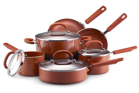 cookware pan nonstick earth ii pans stick non pots cooking skillet frying teflon pot skillets sets rated saucepans kitchen cook