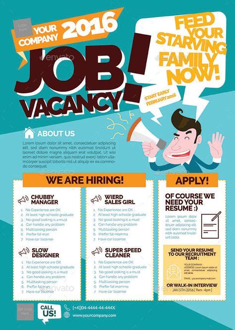 87 Sample Job Postings Ideas Hiring Poster Job Posting Recruitment Ads