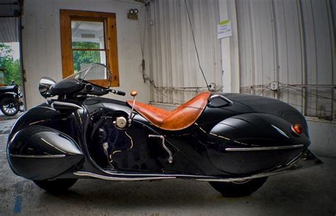 Custom Built 1930 Art Deco Henderson Motorcycle アートデコレーション カスタムバイク