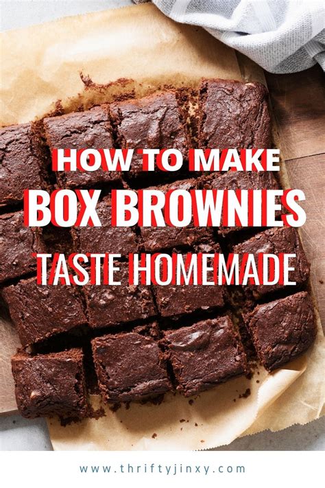 How To Make Box Brownies Taste Homemade Boxed Brownies Taste Homemade