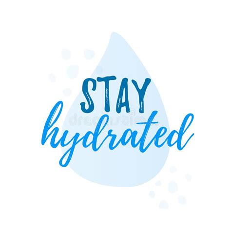 Stay Hydrated Emblem Icon Vector Illustration Set Fitness