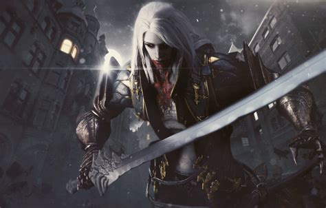 Wallpaper Alucard Vampire Hunter Castlevania Lords Of Shadow 2