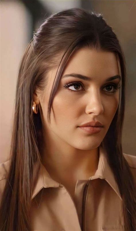 Turkish Women Beautiful Turkish Beauty Hande Erçel Hair Hair Beauty