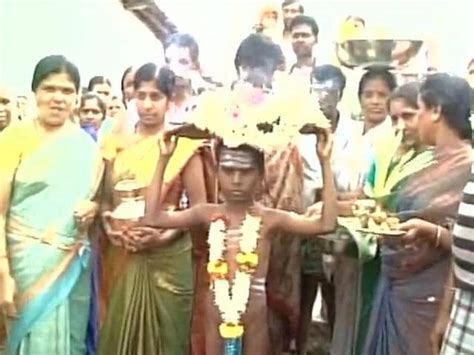 Boy Paraded Naked To Please Rain God In Drought Hit Karnataka Village