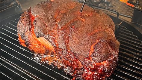 Amazing Smoked Pork Butt On The Oklahoma Joes Bronco Bakers Bbq