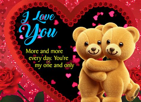 I Love You More And More Free Madly In Love Ecards Greeting Cards