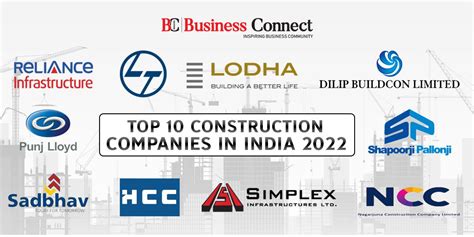 Top 10 Construction Companies In India 2022 Bcm