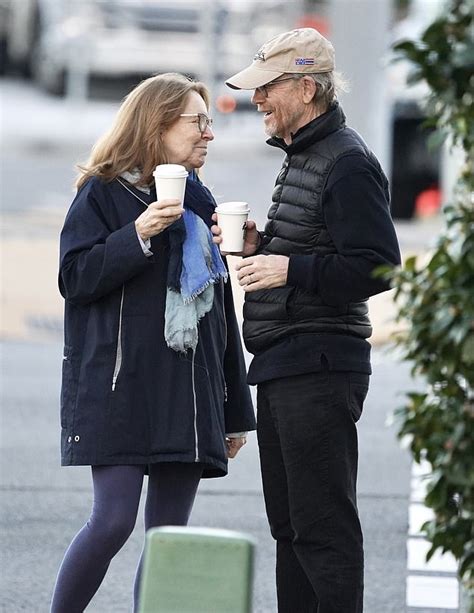 Ron Howard And His Wife Cheryl Enjoy A Loved Up Morning Stroll Together