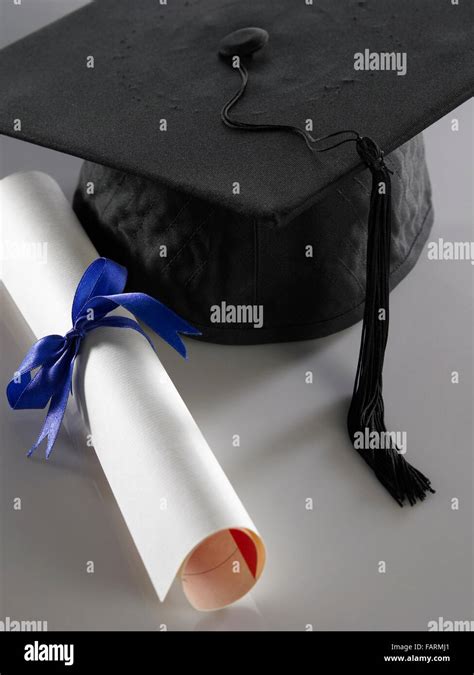 Graduation Cap Diploma Hi Res Stock Photography And Images Alamy