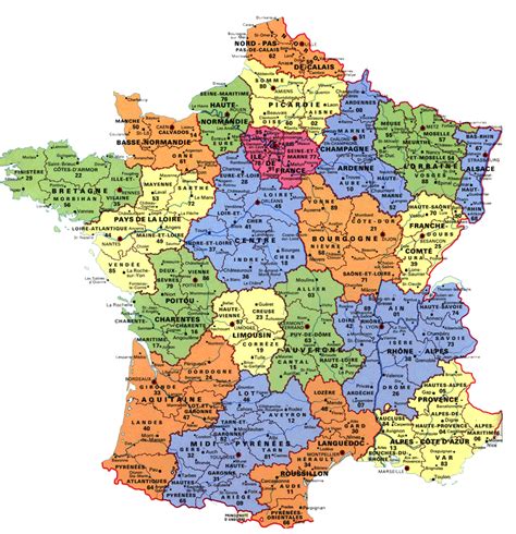 Pz C Carte De France