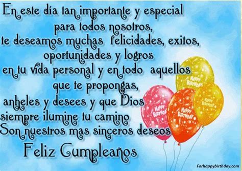 Happy Birthday Images With Quotes In Spanish The Cake Boutique