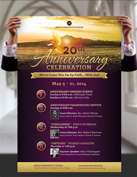 Check spelling or type a new query. Church Anniversary Flyer and Poster Template | Godserv