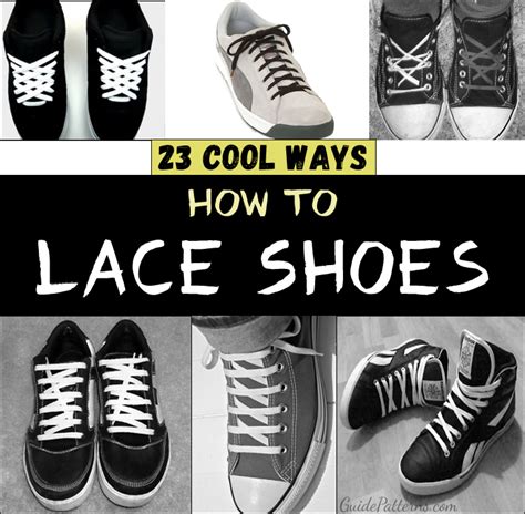 Remember the first time you learnt to tie shoelaces? 23 Cool Ways to Lace Shoes | Guide Patterns