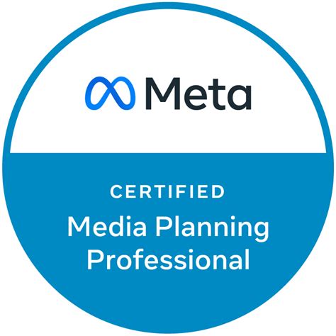 Meta Certified Media Planning Professional Credly