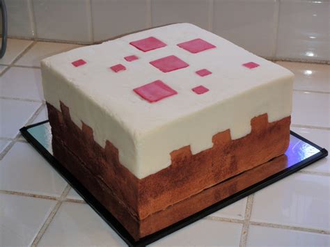 minecraft cake block cake