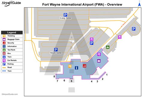 Dallas Fort Worth Terminal Map Maps For You