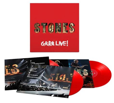 The Rolling Stones Grrr Live Limited Edition Exclusive Triple
