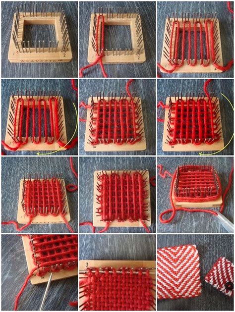 Mosaic Of Weave It How To Loom Weaving Weaving Loom Diy Pin Weaving