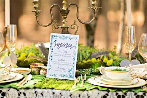 How To Create An Enchanted Forest Wedding Theme Zola Expert Wedding
