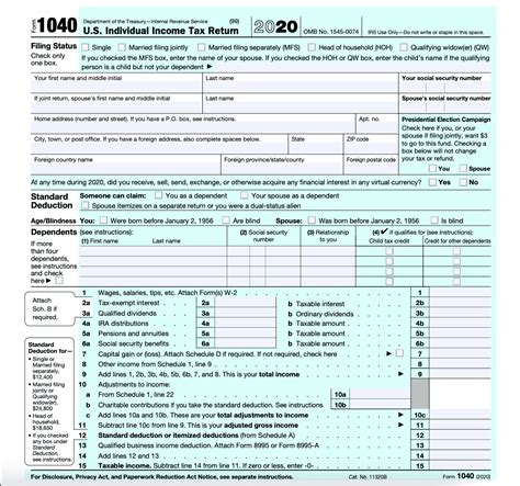 form   individual tax return definition