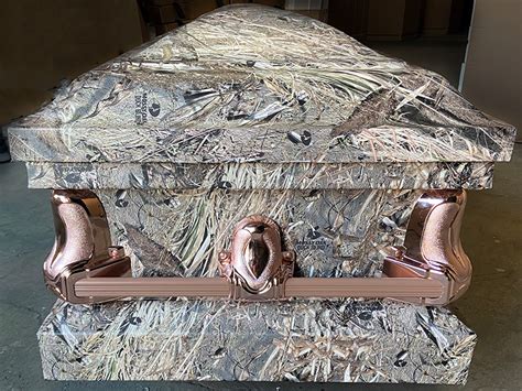 Camouflage Custom Casket Sky Caskets