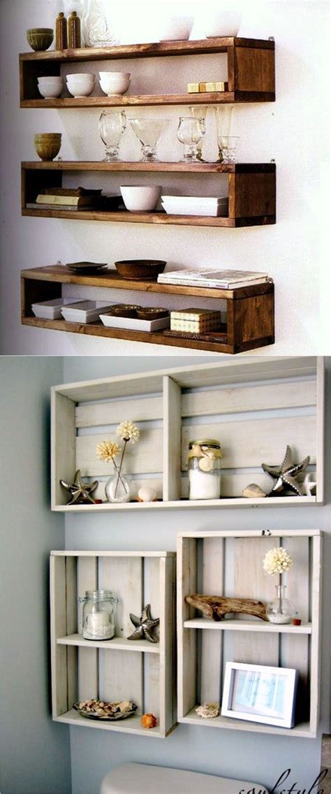 16 Easy And Stylish Diy Floating Shelves And Wall Shelves Easy Home