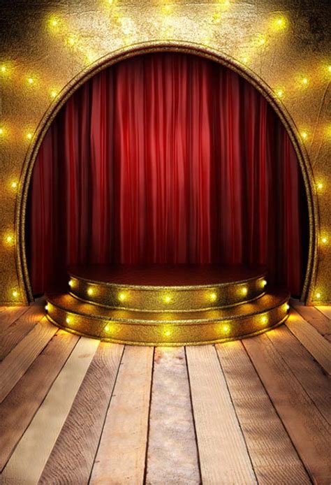 Latest Stage Theme Background Attractive Charming Stage Show Backdrops