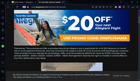 Allegiant Air Promo Codes 10 Off December 2024