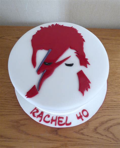 David Bowie Inspired Birthday Cake Susies Cakes