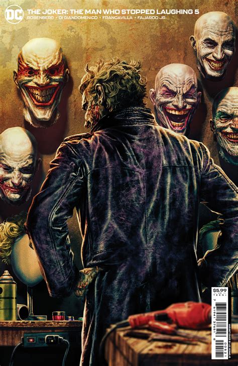 Joker The Man Who Stopped Laughing 5 Cover B Lee Bermejo Variant