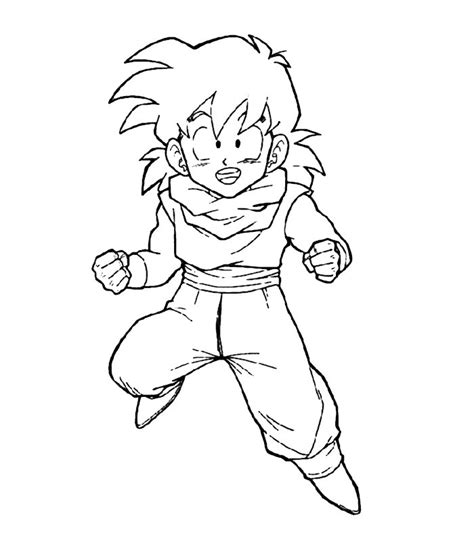 Scegli tra tutti i disegni e le immagini di dragon ball quella che vuoi colorare. Dragon Ball Z 17, Disegni per bambini da colorare